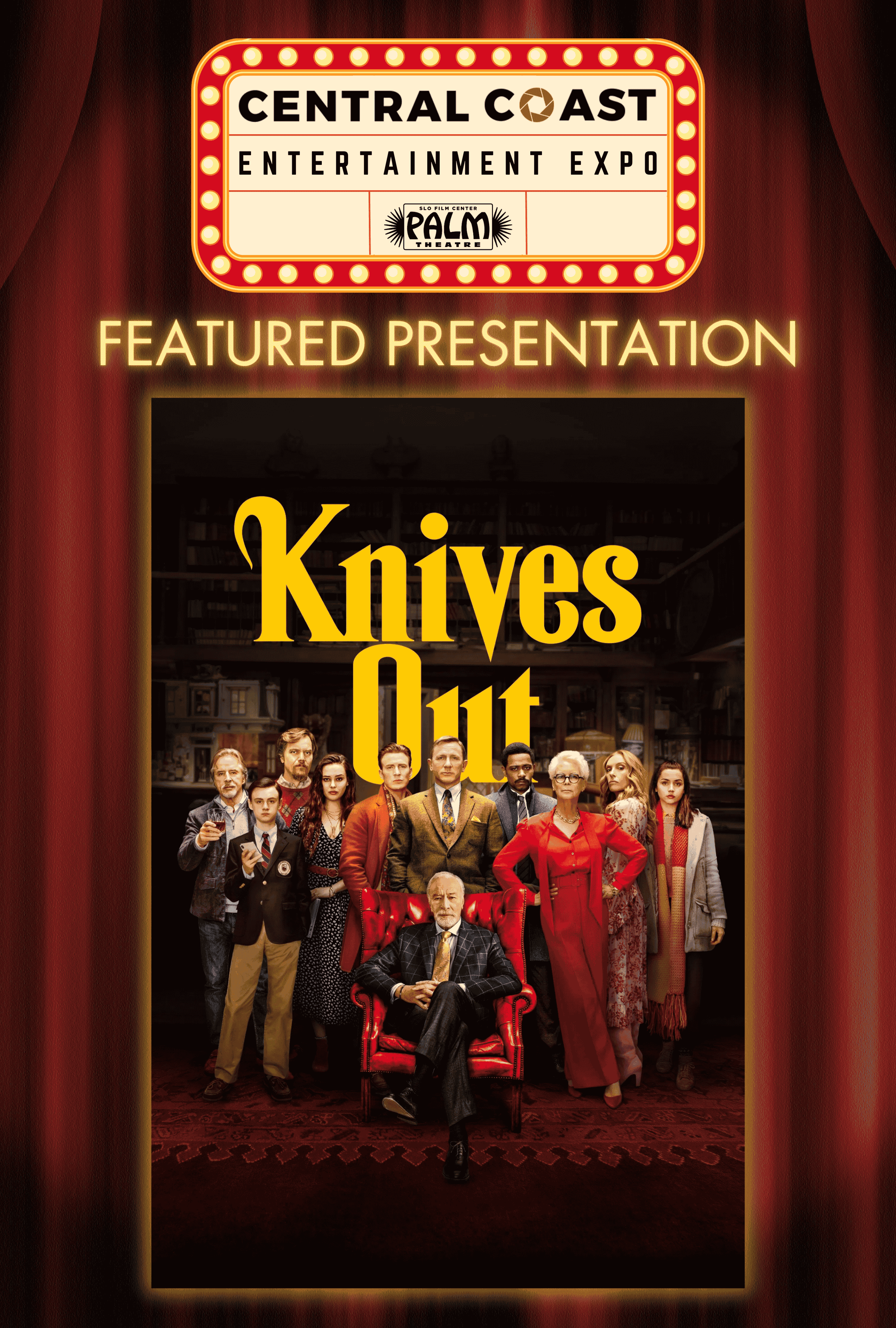 CCEE FILMMAKERS MIXER/HANDS-ON DEMOS + KNIVES OUT - FEATURED PRESENTATION